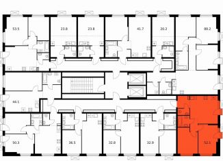 Продам 2-ком. квартиру, 52.1 м2, Казань, Советский район