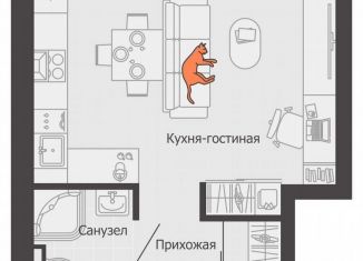 Продаю квартиру студию, 29 м2, Киров, Ленинский район