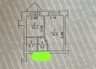 Продается однокомнатная квартира, 35.8 м2, Томская область, Ботанический переулок, 3