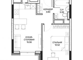 Продажа 1-ком. квартиры, 35.5 м2, Москва, метро Медведково, улица Корнейчука, 27