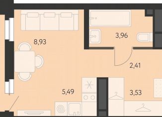 Продается квартира студия, 26.1 м2, Екатеринбург, метро Чкаловская