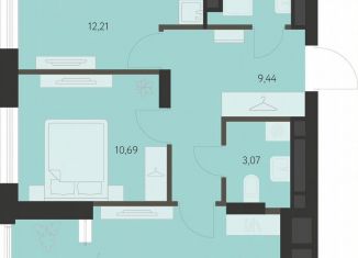 Продажа 2-ком. квартиры, 54.1 м2, Екатеринбург, метро Чкаловская