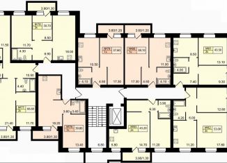 Продажа 1-комнатной квартиры, 38.6 м2, Вологда, набережная 6-й Армии