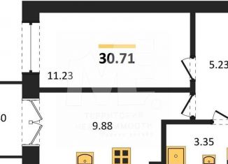 Продажа 1-комнатной квартиры, 30.7 м2, Пионерский, Комсомольская улица, 19