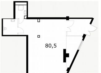 Продам помещение свободного назначения, 80.5 м2, Москва, Очаковское шоссе, 5к5, район Очаково-Матвеевское