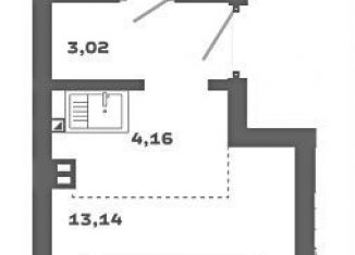 Продам квартиру студию, 24.8 м2, Новосибирск, Заельцовский район, Красногорская улица