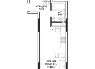 Продам квартиру студию, 26.4 м2, Москва, метро Медведково, улица Корнейчука, 27