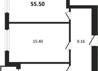 2-ком. квартира на продажу, 55.5 м2, Калининградская область, Суздальская улица, 15