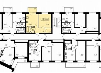 Продажа 1-комнатной квартиры, 37.4 м2, Ленинградская область, Вересковая улица, 8к2