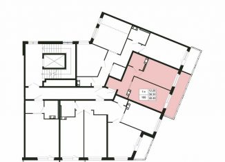 Продаю 1-комнатную квартиру, 38.3 м2, Ленинградская область