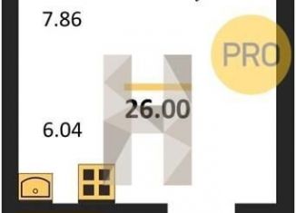 Продажа квартиры студии, 26 м2, рабочий посёлок Краснообск, 3-й микрорайон, 12А