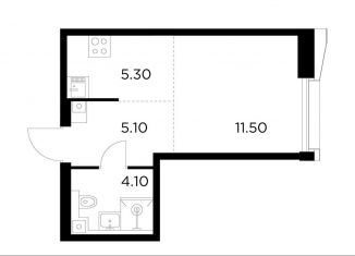 Продажа квартиры студии, 26 м2, Москва, метро Водный стадион