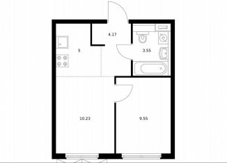 Продам 1-ком. квартиру, 32.5 м2, Ленинградская область, жилой комплекс Янинский Лес, 6