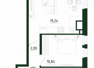 Продаю 1-ком. квартиру, 41.7 м2, Тула, Привокзальный территориальный округ