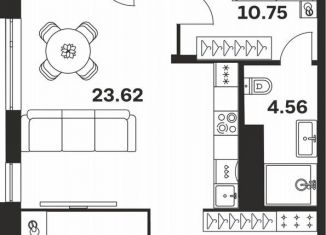 Продам 2-ком. квартиру, 71.5 м2, Тула