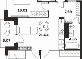 Продается 3-ком. квартира, 87.4 м2, Тула, Центральный территориальный округ