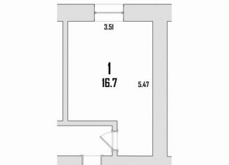 Продам квартиру студию, 16.7 м2, Москва, Космодамианская набережная, 4/22А, ЦАО