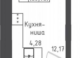 Продается квартира студия, 25 м2, Московская область, 2-й Восточный проезд