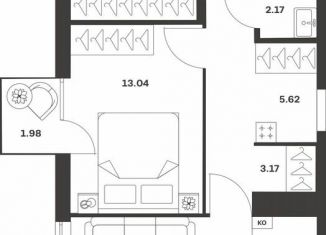 Продажа двухкомнатной квартиры, 68.2 м2, Тула