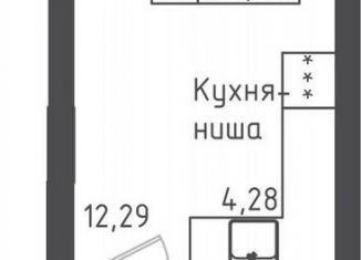 Продаю квартиру студию, 25.7 м2, Московская область, 2-й Восточный проезд