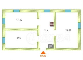 Продажа трехкомнатной квартиры, 44.2 м2, Ялуторовск, Тюменская улица, 76