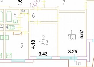 Сдается 2-комнатная квартира, 54 м2, Москва, улица Трофимова, Южнопортовый район