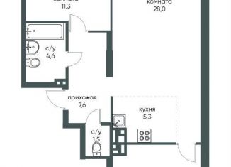 Продажа 3-ком. квартиры, 81.1 м2, Новосибирск, улица Коминтерна, 1с, Дзержинский район