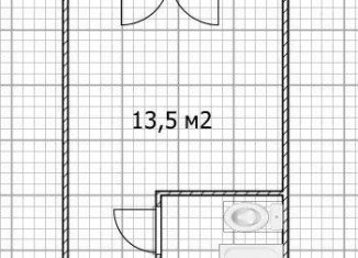 Продам квартиру студию, 13.5 м2, Москва, 2-я Вольская улица, 20, район Некрасовка