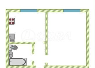 Продается 1-ком. квартира, 34 м2, Тюмень, Олимпийская улица, 30, Восточный округ