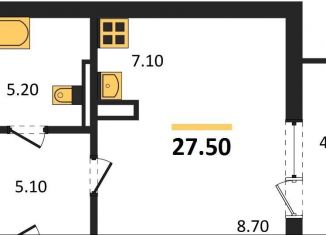 Продается квартира студия, 27.5 м2, Калининград, Тихорецкая улица, 16Ак3