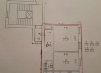 Аренда 2-ком. квартиры, 59.4 м2, Санкт-Петербург, Благодатная улица, 34, метро Парк Победы