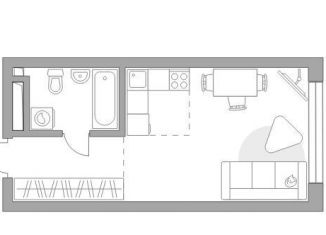 Квартира на продажу студия, 29.1 м2, Москва, метро Селигерская