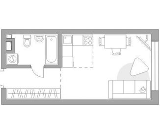 Продается квартира студия, 29.3 м2, Москва, метро Селигерская