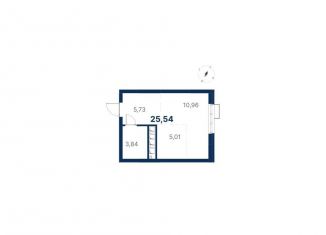 Продаю квартиру студию, 25.5 м2, Екатеринбург, Чкаловский район