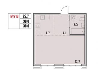 Продаю 1-комнатную квартиру, 38 м2, Иркутская область, квартал Стрижи, 16