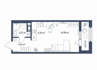 Продается квартира студия, 30.3 м2, Санкт-Петербург, метро Фрунзенская