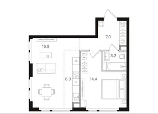 Продажа 1-ком. квартиры, 47.4 м2, Москва, Открытое шоссе, вл9