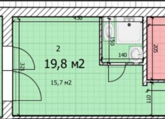 Продается квартира студия, 20 м2, Москва, улица Красного Маяка, 10